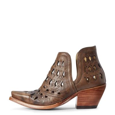 Ariat Dixon Studded - Western Laarzen Koffie Dames - 10207-636